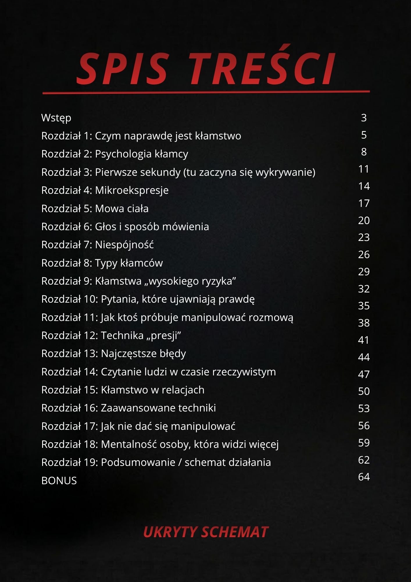 Anatomia kłamstwa Jak wykryć każde kłamstwo w sekunde