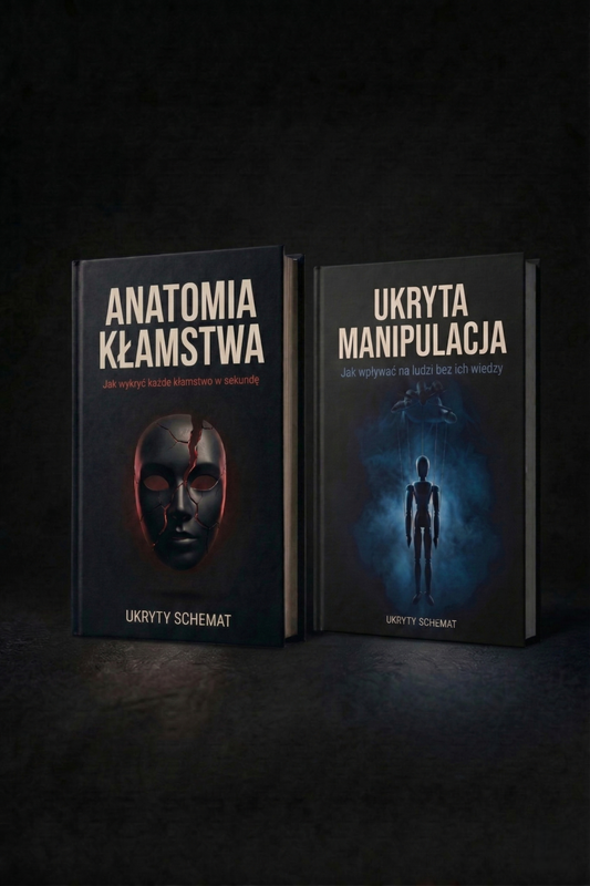 Zestaw dwóch ebooków Anatomia Kłamstwa + Ukryta Manipulacja