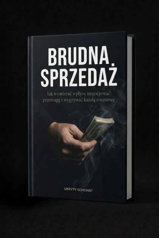 Książka Papierowa Brudna Sprzedaż Jak wywierać wpływ, negocjować przewagę i wygrywać każdą rozmowę
