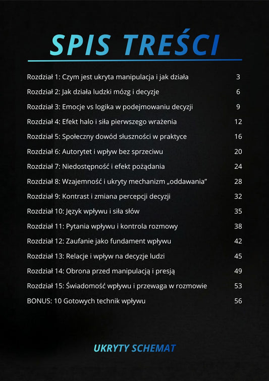 Ukryta Manipulacja Jak wpływać na ludzi bez ich wiedzy